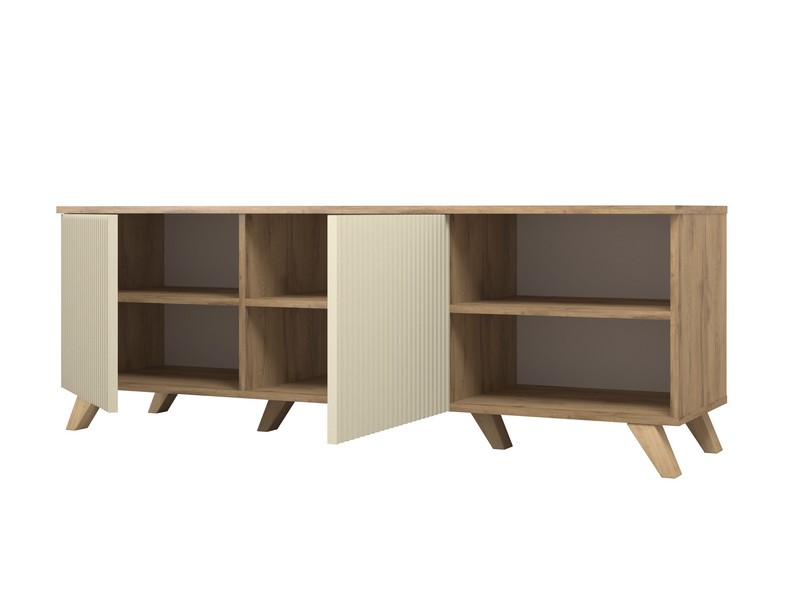 Тумба ТВ Блэйн 3_откр (дуб вотан-SF-023 Палома).jpg