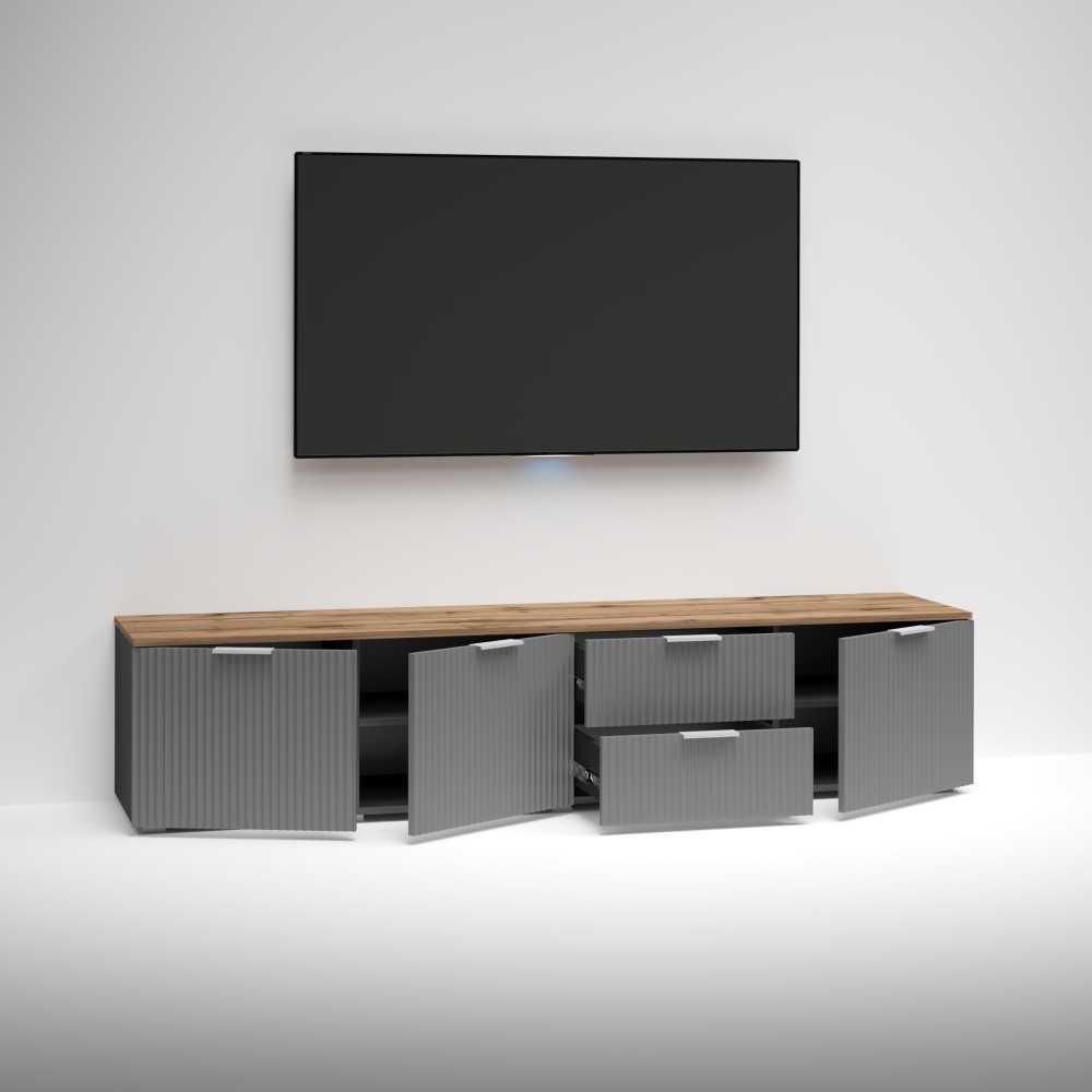 тумба ТВ Сальвадор-5 черный - антрацит - дуб ящики.jpg тумба ТВ Сальвадор-5 черный - антрацит - дуб ящики.jpg