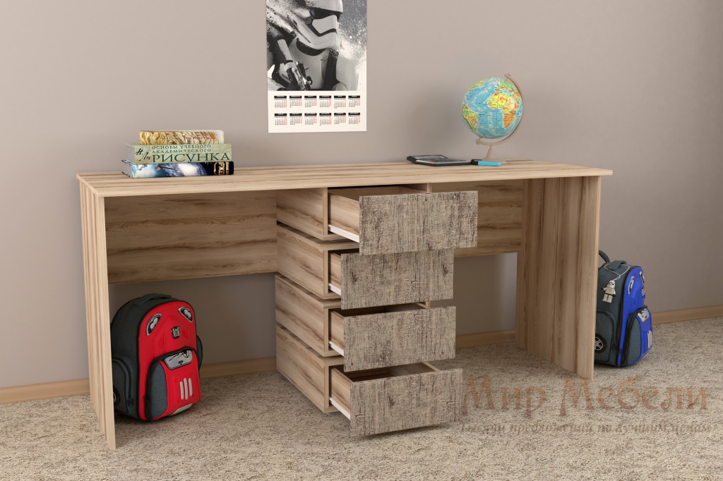 письменный стол Мебелеф 19 серый шпат о.jpg