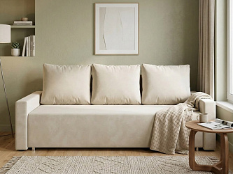 Диван еврокнижка "Олимп зара крем 02"