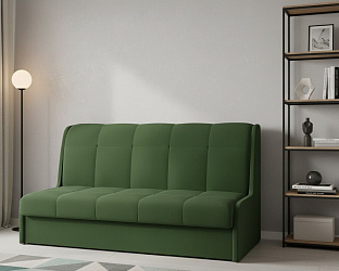 Диван аккордеон "Токио" велюр мазерати грин 27
