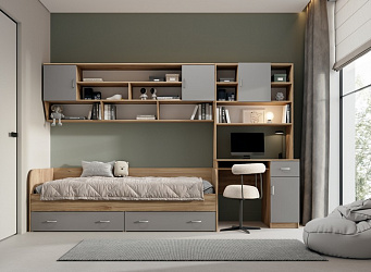 Модульная мебель для детской "Камила-4"