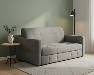 Диван аккордеон на металлокаркасе "Соренто" мазерати грей 18