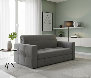 Диван аккордеон на металлокаркасе "Соренто-2" мазерати грей 18