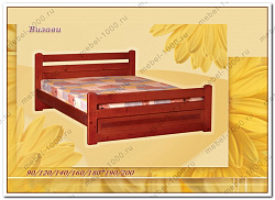 Деревянная кровать "Визави"