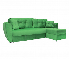 Угловой диван "Амстердам велюр зеленый"