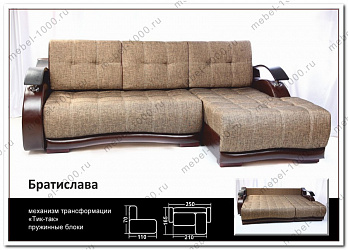 Угловой диван "Братислава" на пантографе тик-так