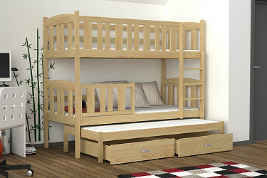 Детская деревянная кровать "Нота-3"