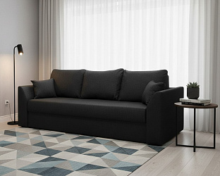 Диван еврокнижка "Белфест черный"