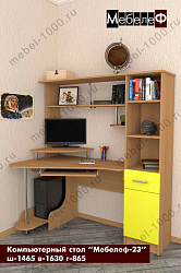 Стол компьютерный угловой "Мебелеф-23"