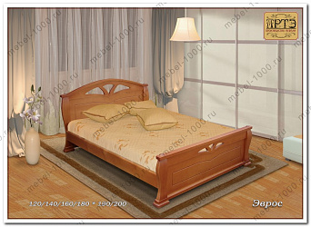 Деревянная кровать "Эврос"
