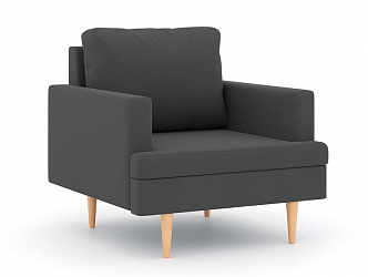 Кресло для отдыха "Анд" велюр зара грей 18