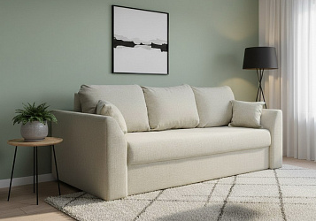 Диван еврокнижка "Белфест бежевый"