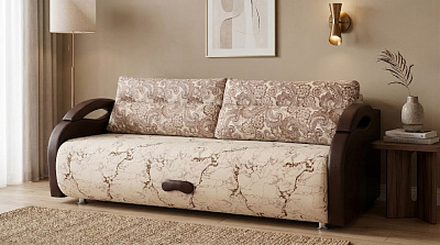 Диван еврокнижка "Юпитер бежевый"