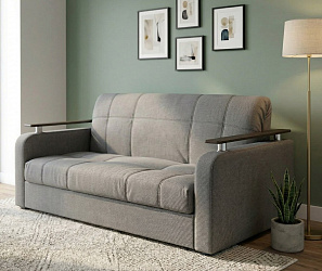 Диван аккордеон на металлокаркасе "Ромул"  мазерати грей 18