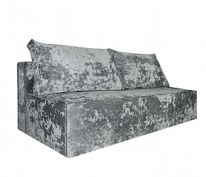 Диван еврокнижка "Лофт мини" плюш серый