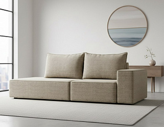 Прямой диван "Кензо" рогожка дрим люкс 4