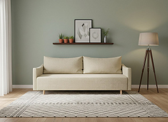 Диван еврокнижка "Смайл" рогожка дрим люкс 1